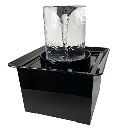 Algopix Similar Product 10 - Quox Creek Vortex Fountain Tabletop