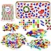 Algopix Similar Product 13 - 1100 Pieces Mixed Color Mosaic Tiles
