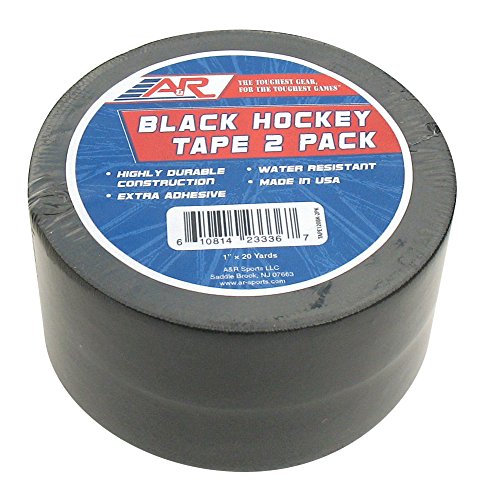 Algopix Similar Product 15 - A&R Sports Black Hockey Tape, Size