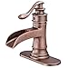 Algopix Similar Product 9 - BWE Copper Bathroom Faucet Antique