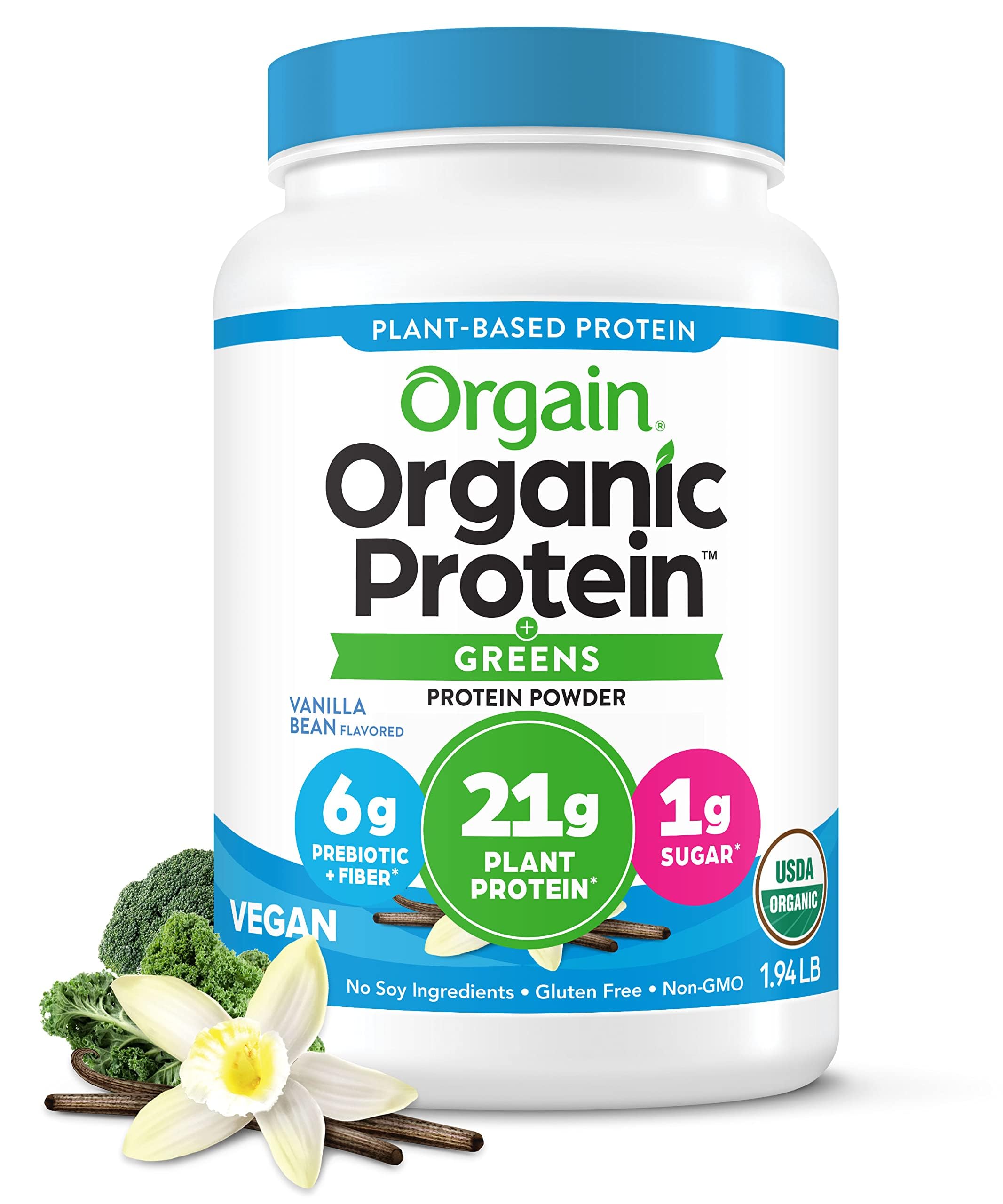 Algopix Similar Product 20 - Orgain Organic Vegan Protein Powder 