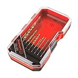 Algopix Similar Product 7 - Drill Bit Set Titanium Finish and