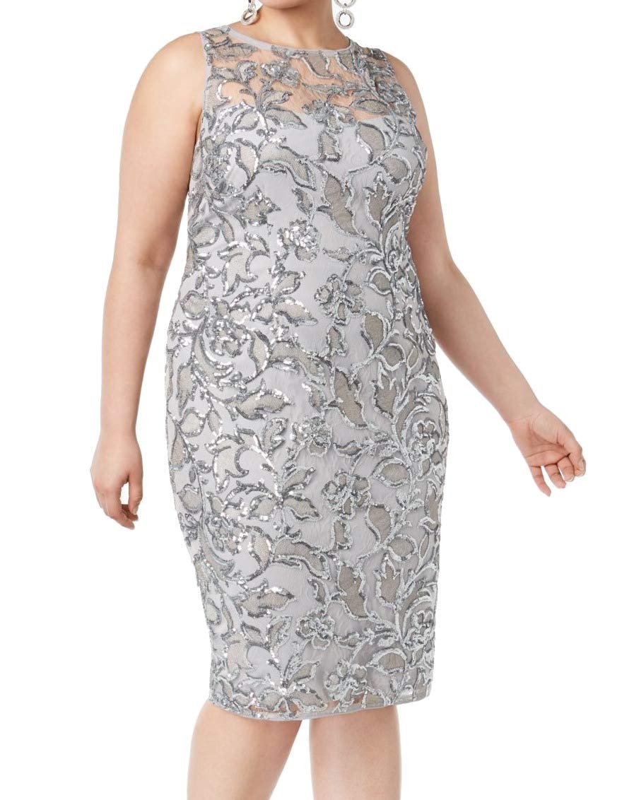 Algopix Similar Product 9 - Adrianna Papell Womens Halter Illusion