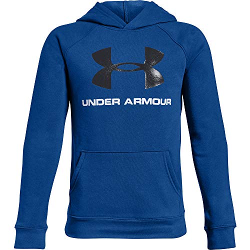 Algopix Similar Product 11 - Under Armour Boys Rival Logo Hoodie
