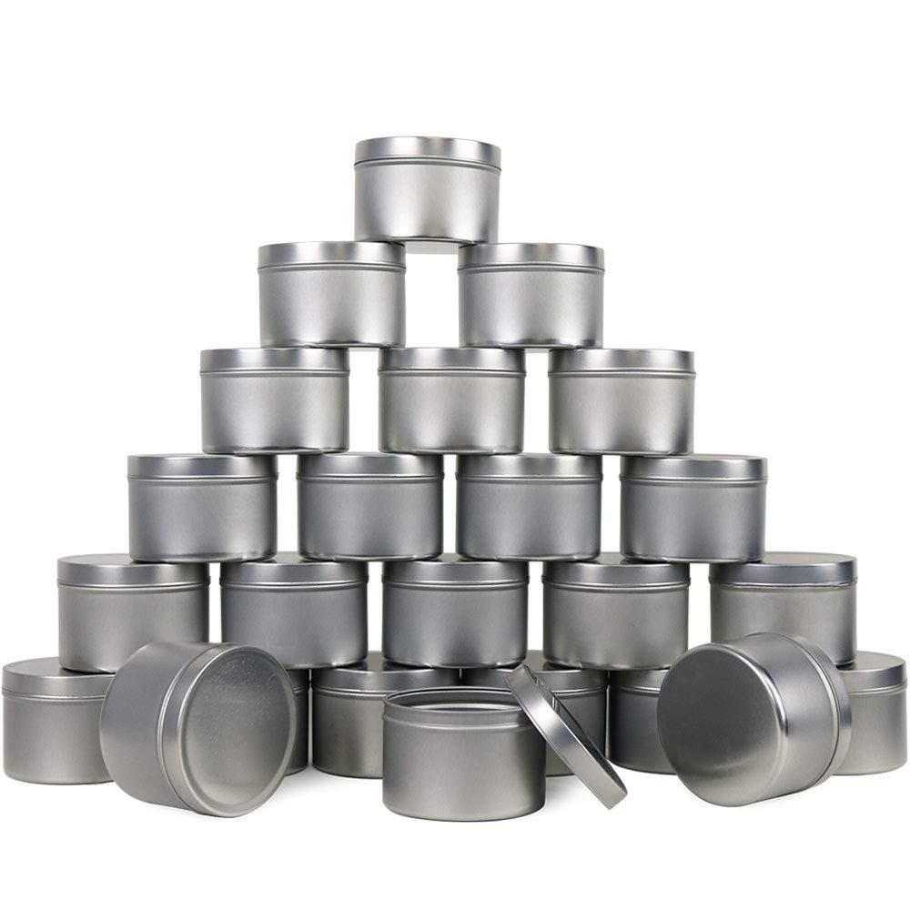 Algopix Similar Product 5 - EricX Light Candle Tin 24 Piece 8 oz