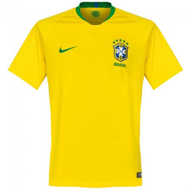 Algopix Similar Product 18 - Nike 20182019 Brazil Home Football