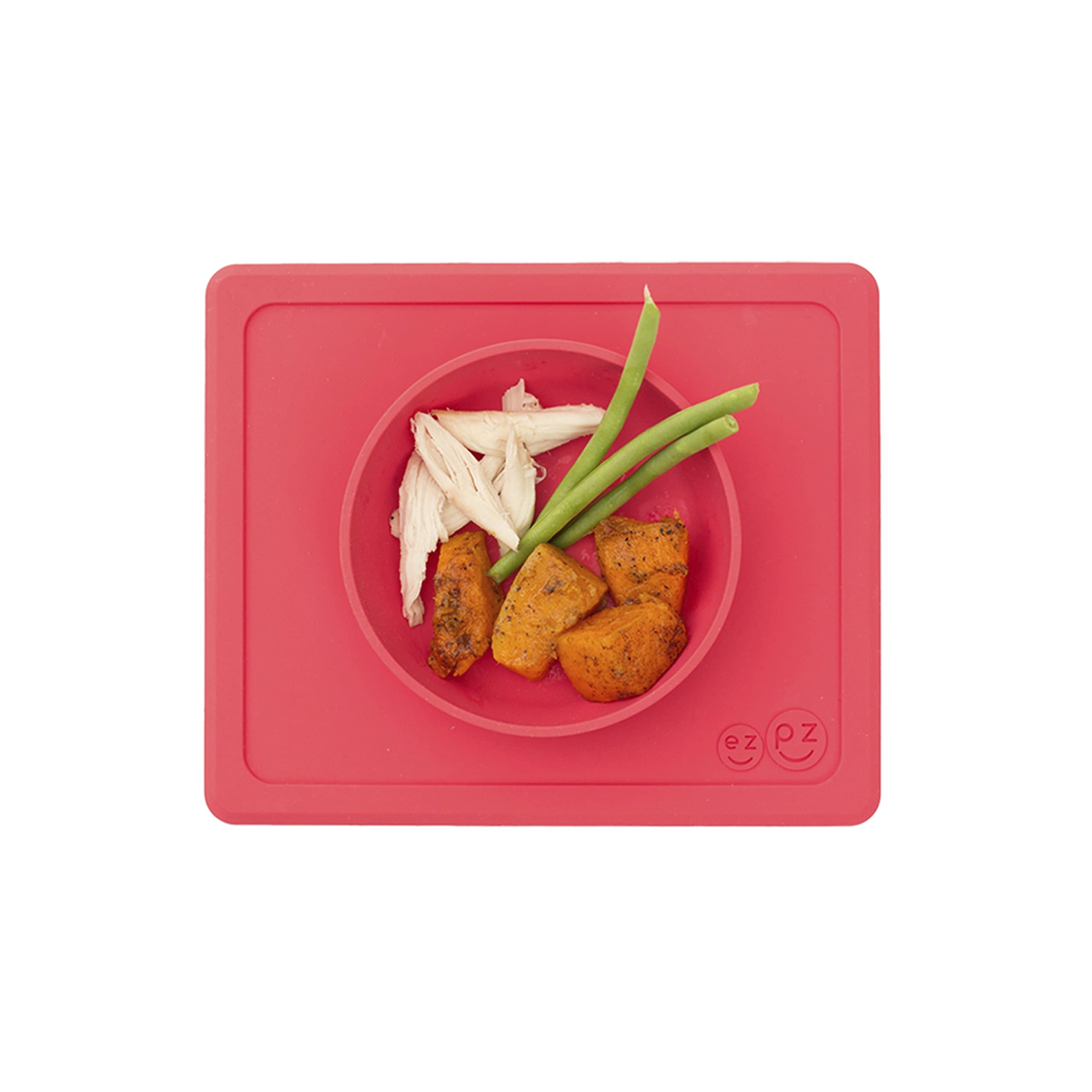 Algopix Similar Product 6 - ezpz Mini Bowl for 12 Months Coral 