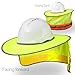 Algopix Similar Product 3 - Hard Hat Sun Shield  High Visibility