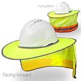 Algopix Similar Product 1 - Hard Hat Sun Shield  High Visibility