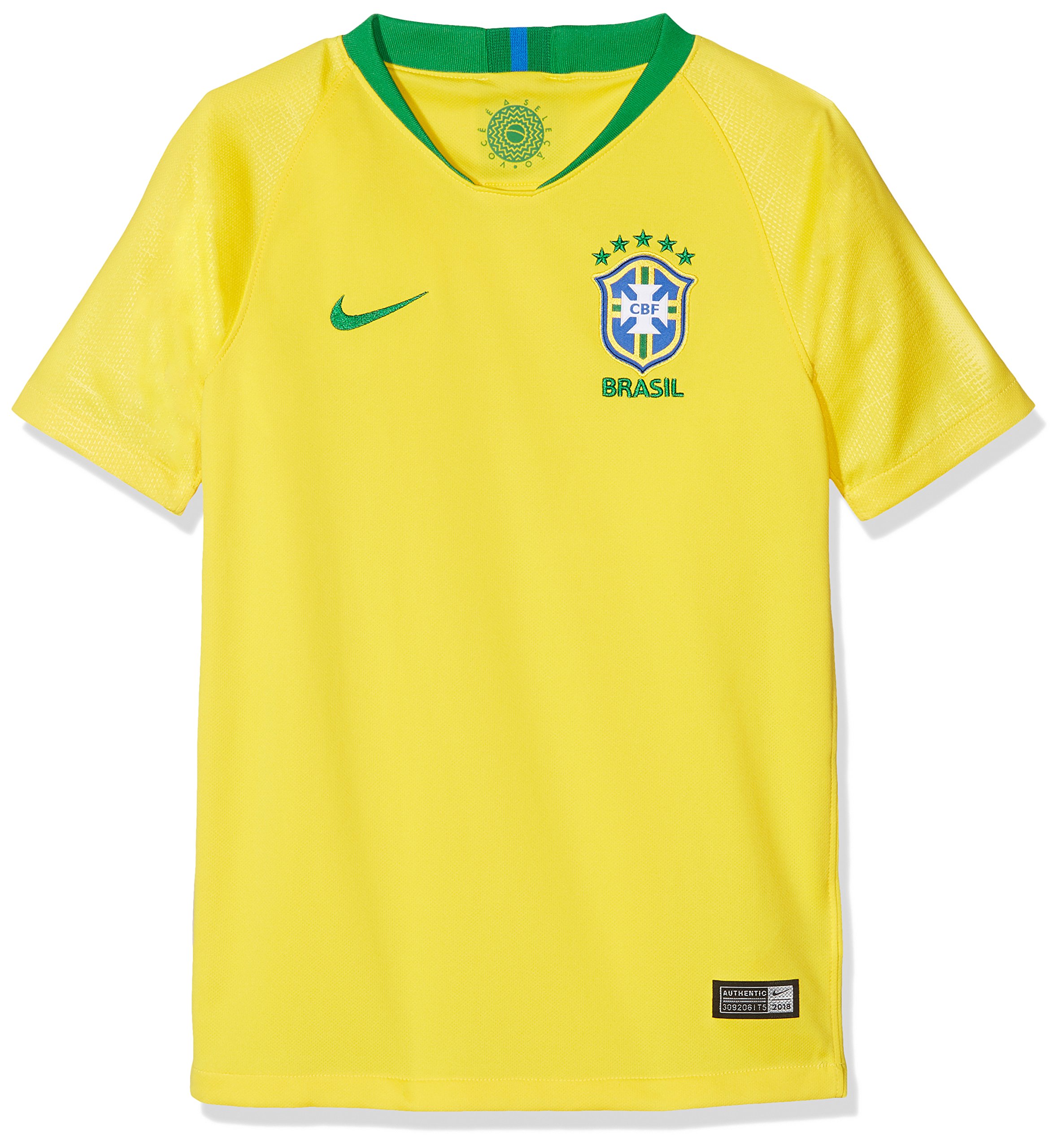 Algopix Similar Product 18 - Nike Junior 20182019 Brazil Home