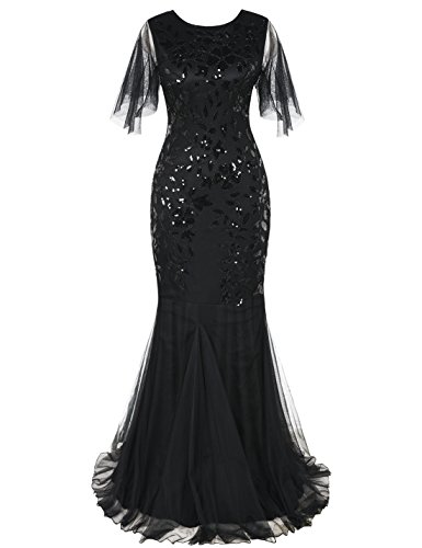 Algopix Similar Product 10 - PrettyGuide Womens Evening Dress 1920s