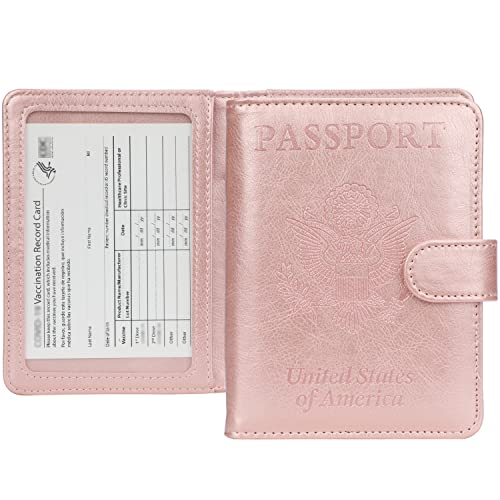 Algopix Similar Product 19 - GDTK Leather Passport Holder Cover Case