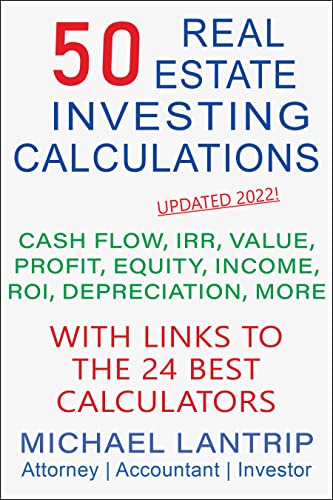 Algopix Similar Product 7 - 50 Real Estate Investing Calculations