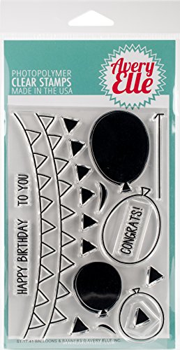 Algopix Similar Product 8 - Avery Elle Balloons  Banners Clear