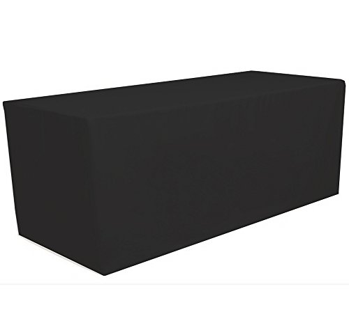 Algopix Similar Product 10 - GWHome Fitted Polyester Tablecloth