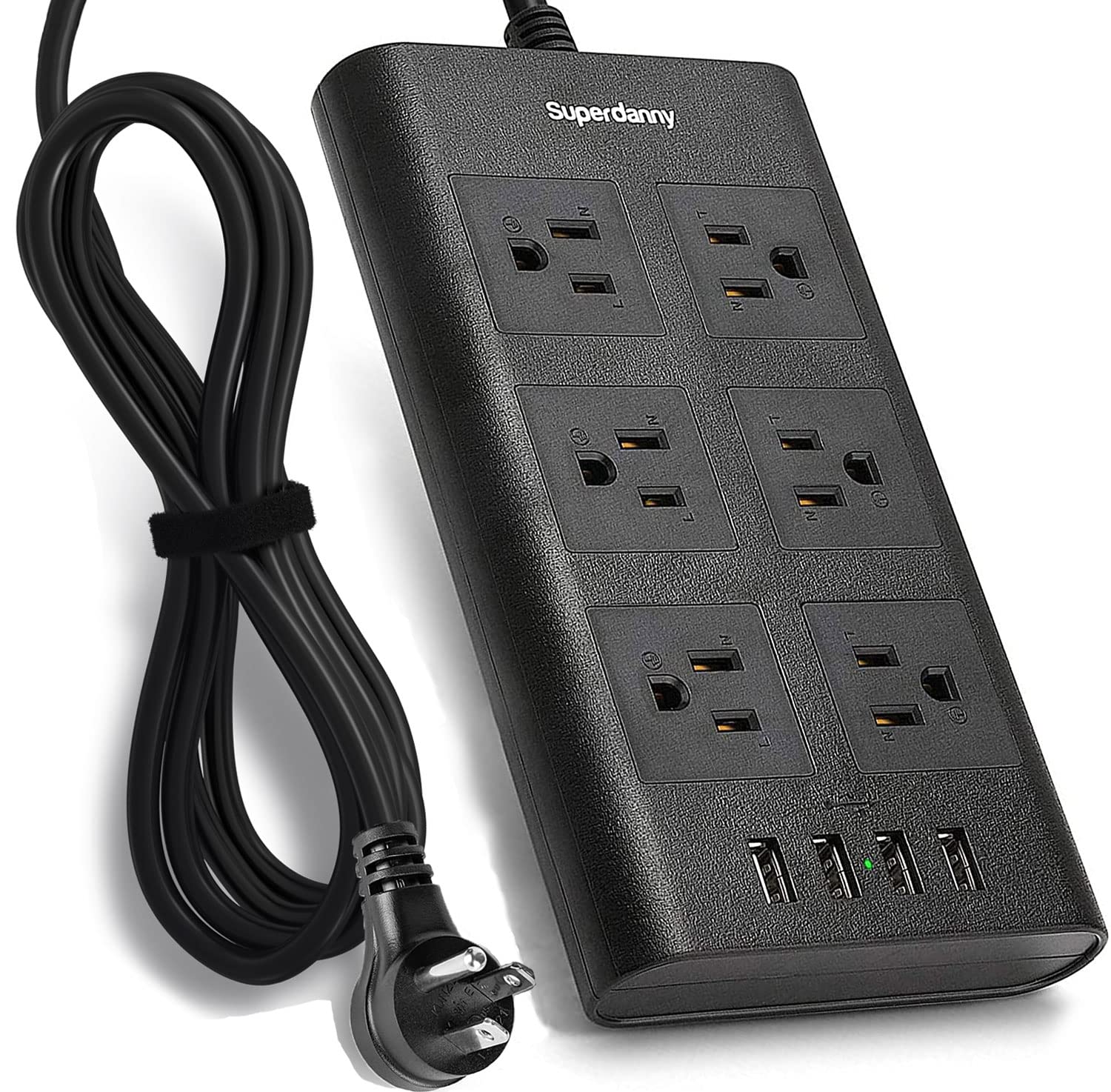 Algopix Similar Product 6 - Power Strip Surge Protector SUPERDANNY