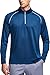 Algopix Similar Product 5 - TSLA Mens 14 Zip Pullover Long Sleeve