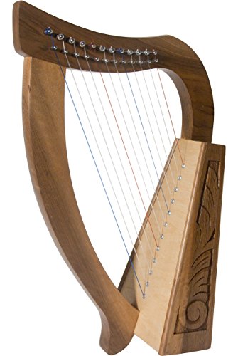 Algopix Similar Product 6 - Roosebeck Baby Harp 12 String Walnut 