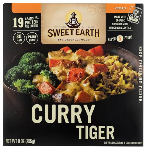 Algopix Similar Product 8 - Sweet Earth Vegan Curry Tiger Vegan