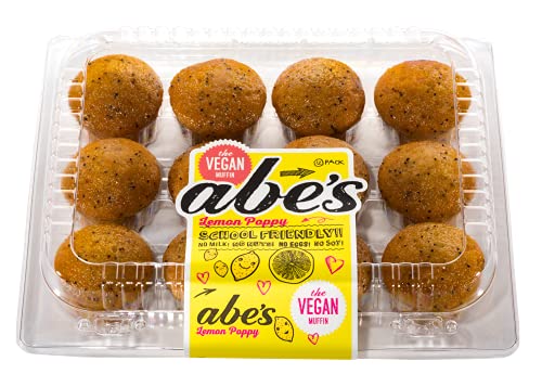 Algopix Similar Product 11 - Abes Vegan Lemon Poppy Mini Muffins