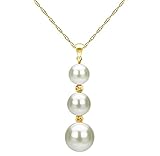 Algopix Similar Product 11 - 14K Yellow Gold Graduated 595mm