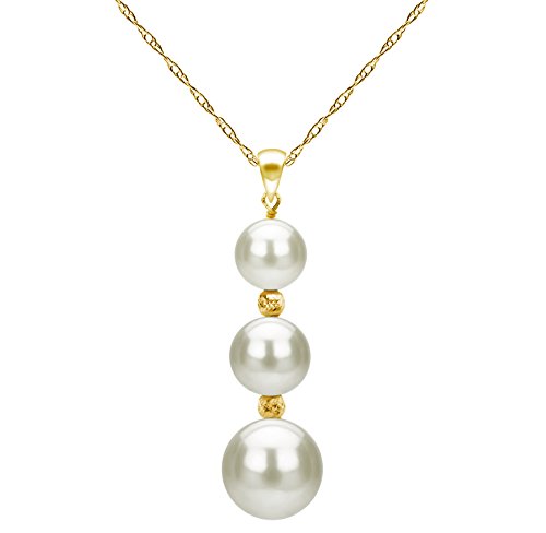 Algopix Similar Product 18 - 14K Yellow Gold Graduated 595mm