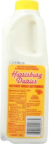 Algopix Similar Product 12 - HARRISBURG DAIRIES Buttermilk Quart 32