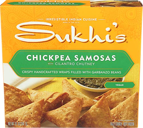 Algopix Similar Product 15 - Sukhi's, Samosas Garbanzo, 10 Ounce