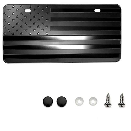 Algopix Similar Product 18 - LFPartS USA Flag Metal Embossed License