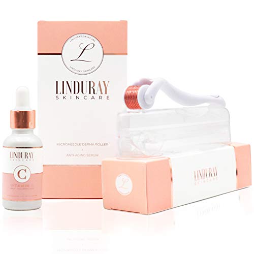 Algopix Similar Product 12 - Derma Roller Microneedling Kit for Face