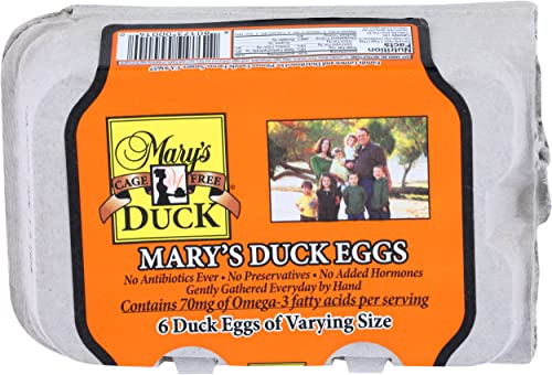 Algopix Similar Product 17 - Marys, Eggs Duck, 6 Count