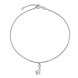 Algopix Similar Product 13 - Origami Small Giraffe Zoo Anklet Dangle