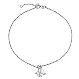 Algopix Similar Product 2 - Origami Small Lucky Elephant Anklet