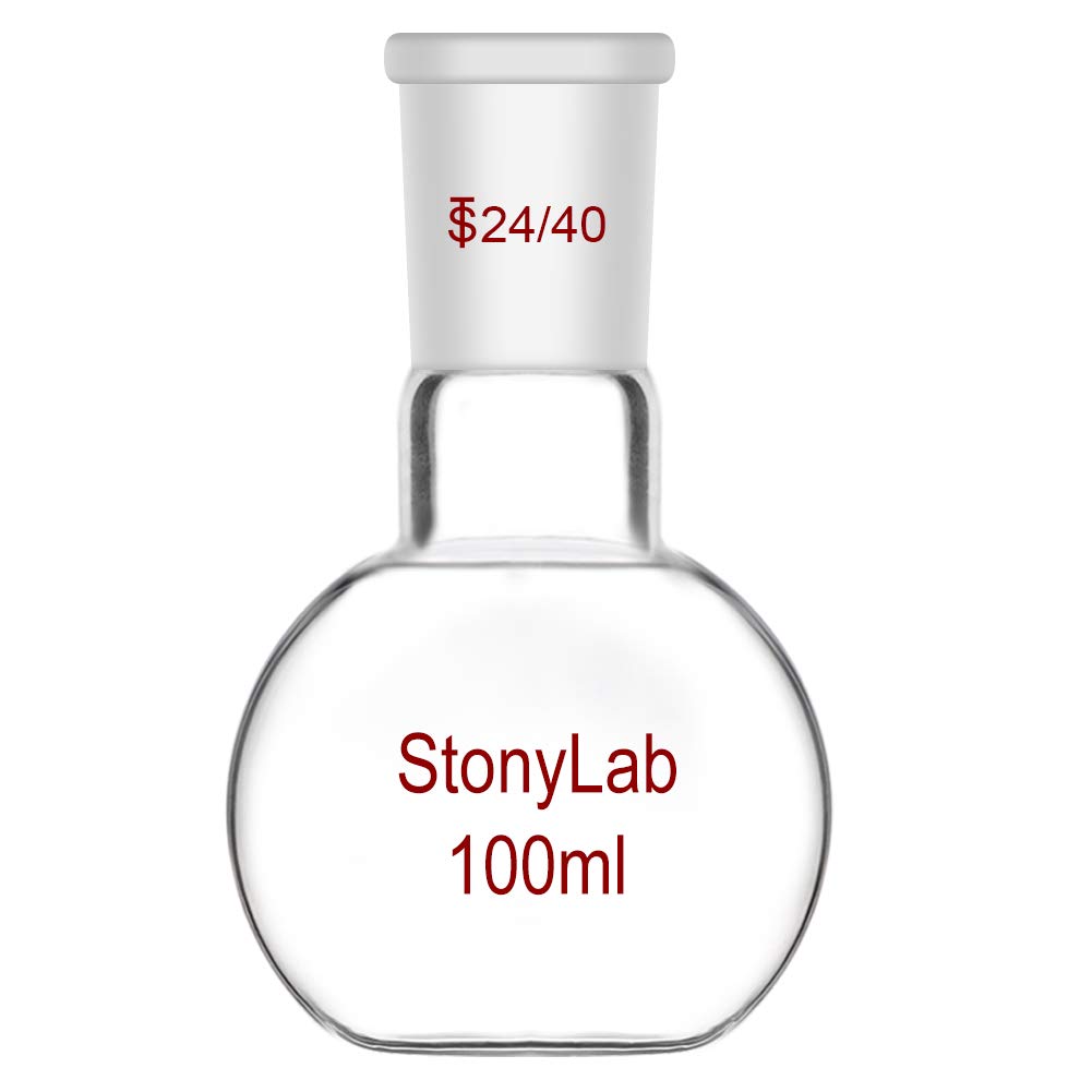 Algopix Similar Product 18 - StonyLab Glass 100ml Heavy Wall Single