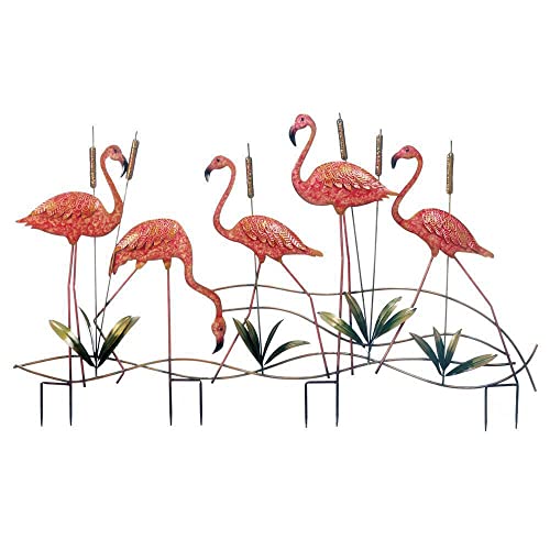 Algopix Similar Product 2 - Tropical Flamingo Garden Stakes