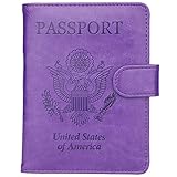 Algopix Similar Product 5 - GDTK Leather Passport Holder Cover Case