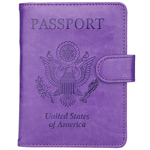Algopix Similar Product 18 - GDTK Leather Passport Holder Cover Case