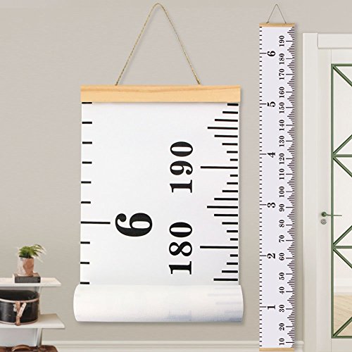 Algopix Similar Product 14 - KINBON Baby Height Growth Chart Ruler
