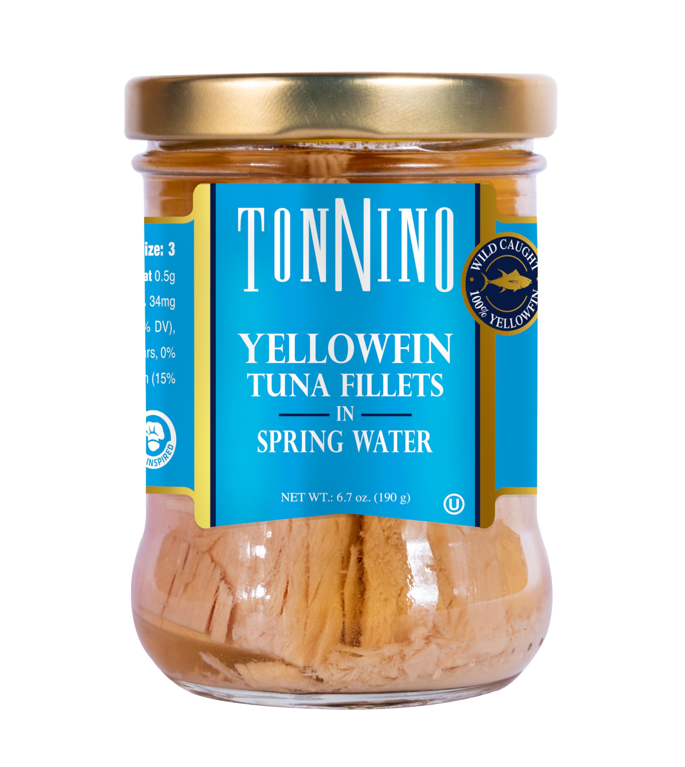 Algopix Similar Product 18 - Tonnino Tuna Fillet in Water, 6.7 oz