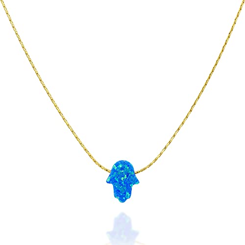 Algopix Similar Product 12 - Tooliks  Delicate 14K Gold Filled Opal