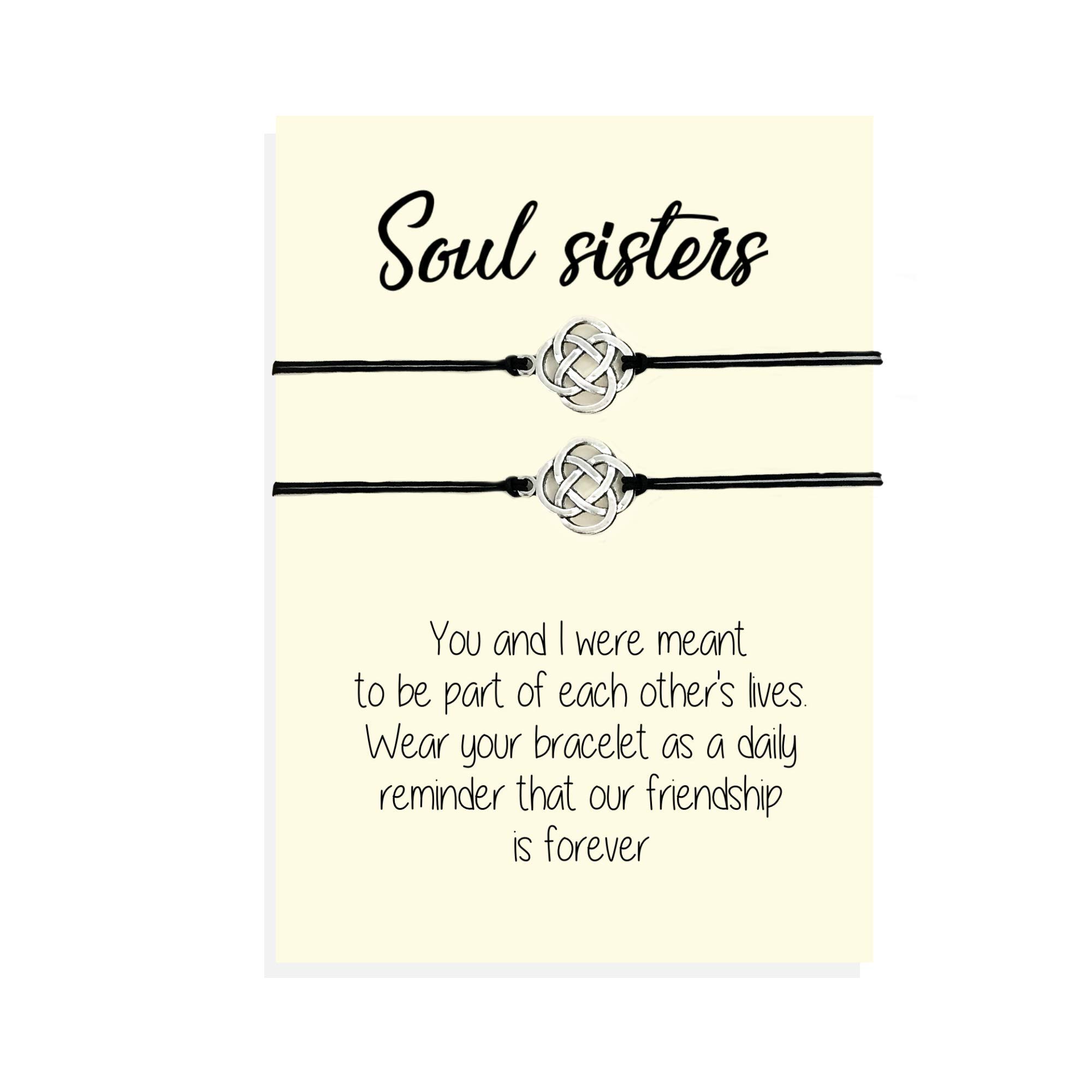 Algopix Similar Product 3 - Soul sister bracelets for 2 Soul