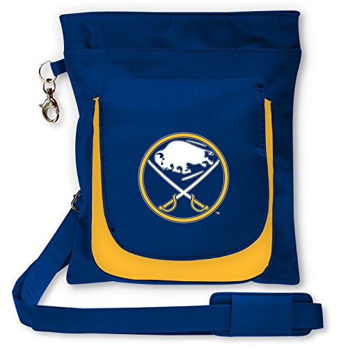 Algopix Similar Product 4 - NHL BUFFALO SABRES TRAVELER CROSSBODY