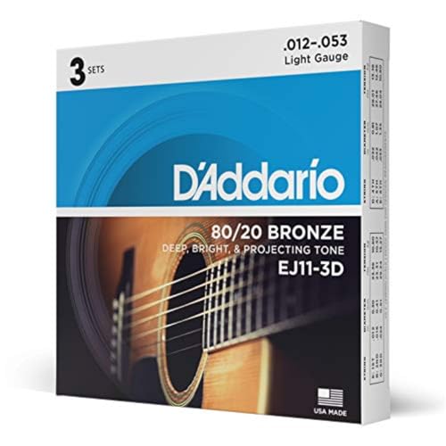 Algopix Similar Product 20 - DAddario EJ113D 8020 Bronze Acoustic