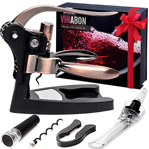 Algopix Similar Product 4 - VINABON AllinOne Wine Opener Set 