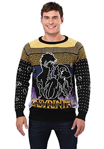 Algopix Similar Product 20 - Labyrinth Movie Logo Ugly Christmas