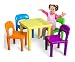 Algopix Similar Product 2 - Kids Table and Chairs Play Set Toddler
