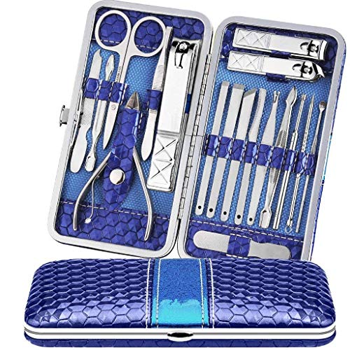 Algopix Similar Product 12 - Teamkio 18pcs Manicure Set Pedicure