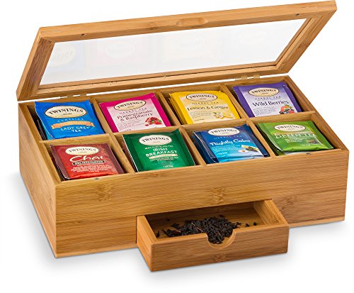 Algopix Similar Product 5 - Bambsi Tea Bag Organizer  Tea