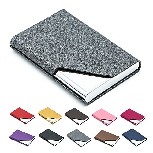 Algopix Similar Product 6 - Padike Business Card Holder PU Leather