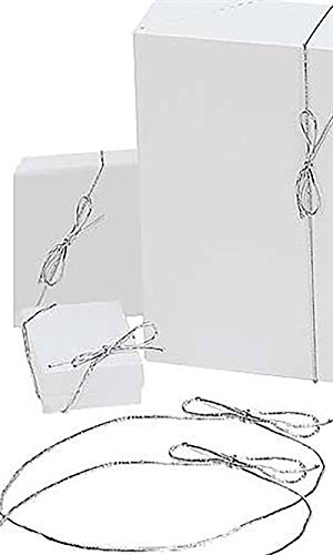 Algopix Similar Product 19 - 16 inch Silver Elastic Stretch Loops